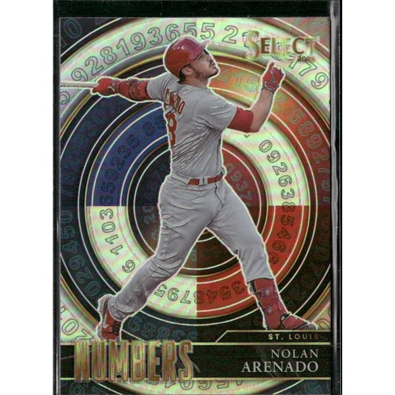 2022 Panini Select Nolan Arenado #SN6 Select Numbers