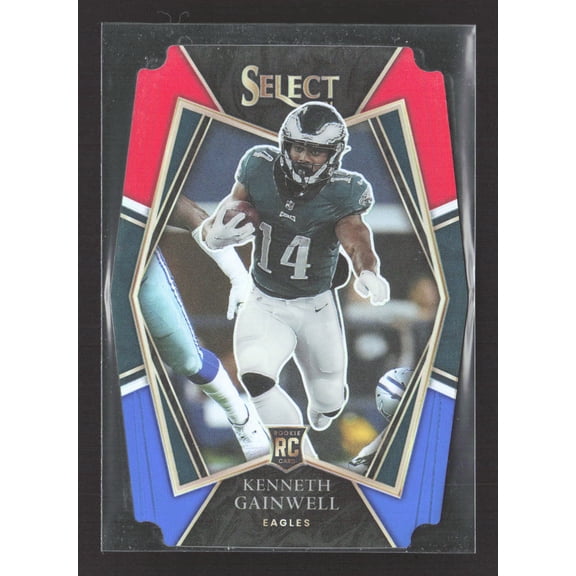 2022 Panini Select Prizm Premier Level Red White Blue Kenneth Gainwell #181 RC Baseball Card