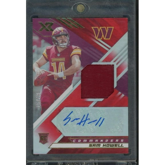 2022 Panini XR Football Sam Howell RSA-SH