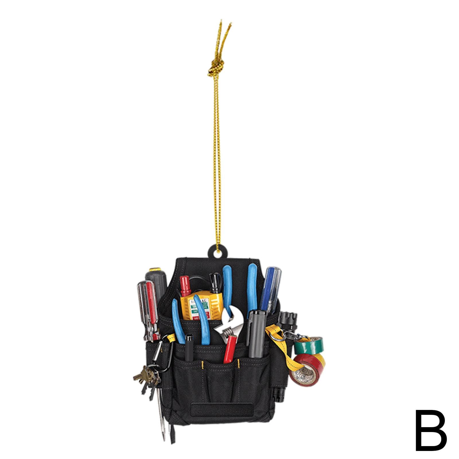 2022 Personalized Electrician Tool Bag Acrylic Keychain, Multicolor