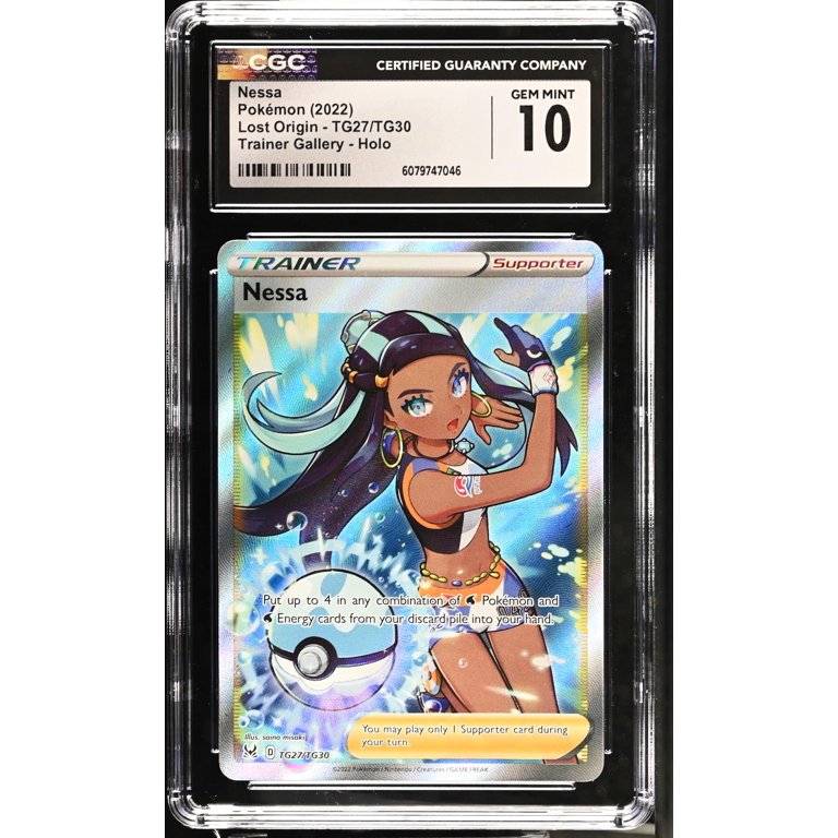 2022 Pokmon Lost Origin Trainer Gallery Trainer Nessa #TG27/TG30 Holo CGC 10 - Walmart.com 2022 Pokmon Lost Origin Trainer Gallery Trainer Nessa #TG27/TG30 Holo CGC 10 - Walmart.com