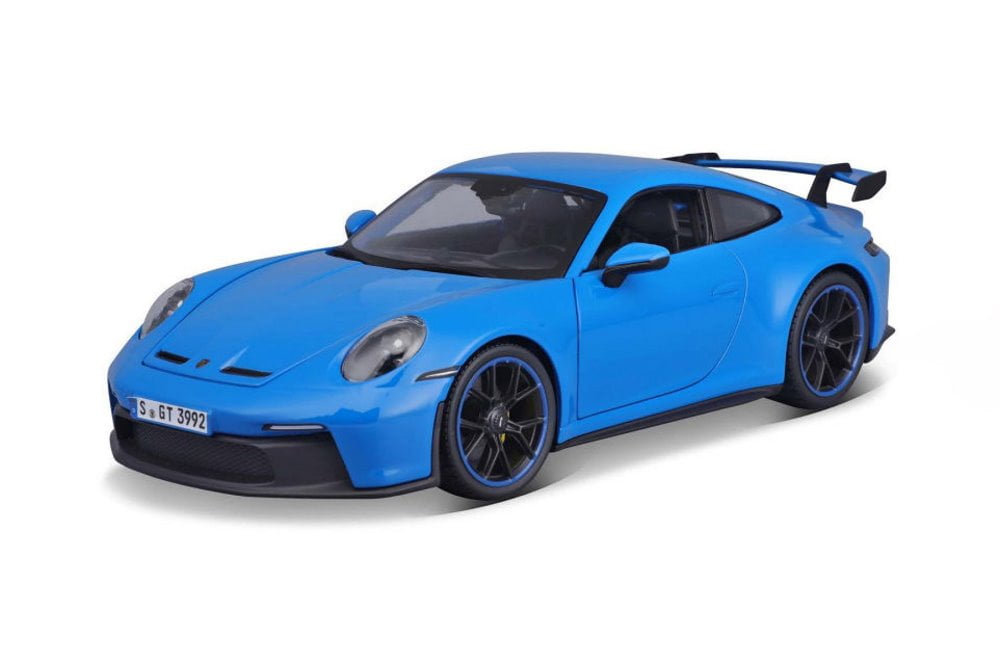 2022 Porsche 911 GT3, Blue - Maisto 31458BU - 1/18 scale