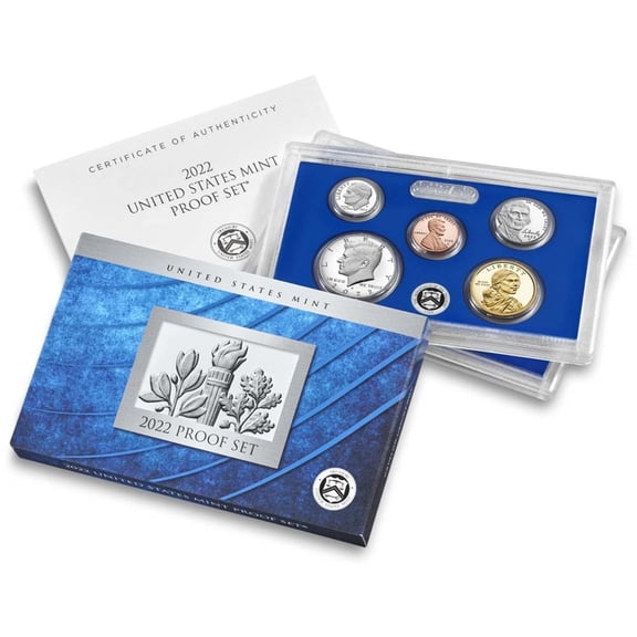 2022 Proof Set - U.S. Mint 10-Coin Clad Set - Collectible OGP Set