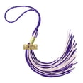 thumbnail image 1 of 2022 Purple / Ltpink Graduation Tassel - Every School Color Available - Made In Usa, 1 of 4