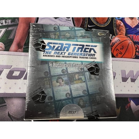 Star Trek The Next Generation Archives & Inscriptions Box