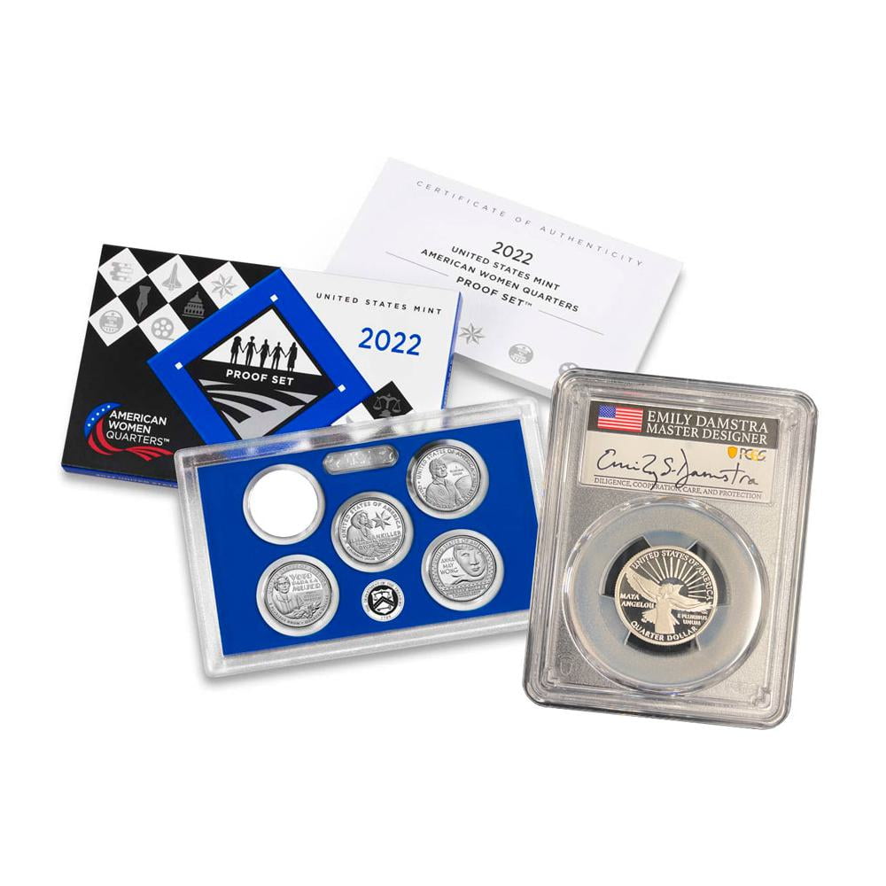 2022 P D American Women Quarters Complete 10 Coin Set