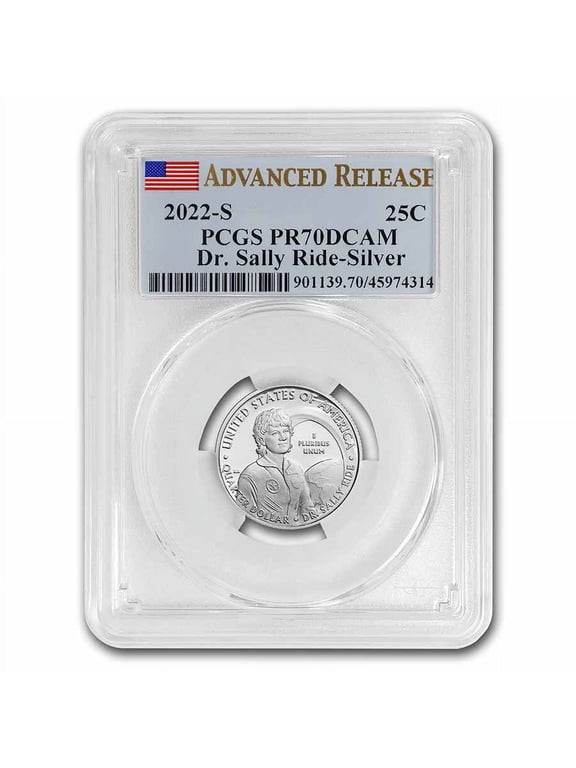 2022-S Dr. Sally Ride Silver Quarter Proof PR-70 PCGS (AR)