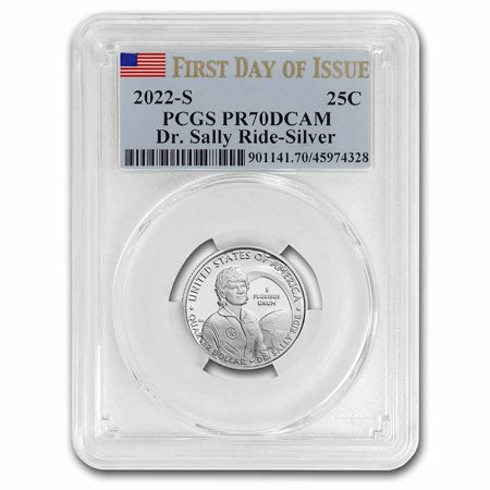 2022-S Dr. Sally Ride Silver Quarter Proof PR-70 PCGS (FDI)
