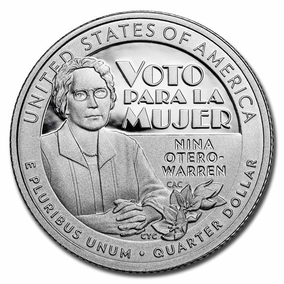 2022-S Nina Otero-Warren Quarter Silver Proof
