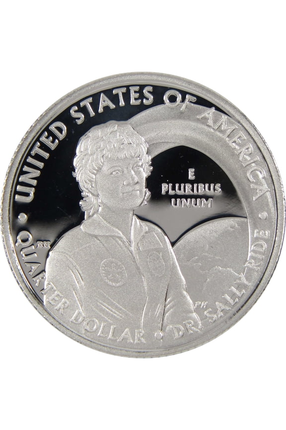 2022 S Sally Ride American Women Quarter .999 Silver 25c Proof Coin