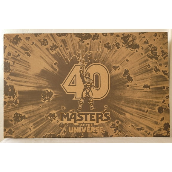 2022 SDCC Masters of the Universe HE-MAN Vs SKELETOR 40th Anniversary 2 Figures