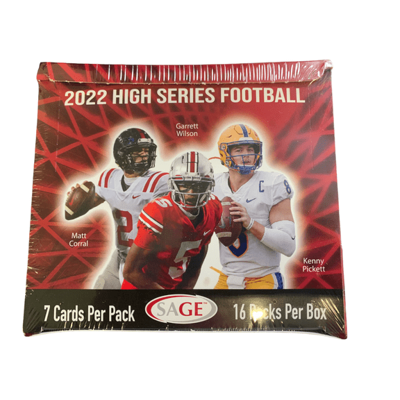 SAGE High Series Football HOBBY Box 2022 Factory Sealed