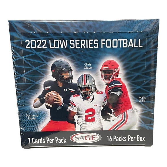 2022 Sage Hit Low Series Football Hobby Box