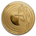 thumbnail image 1 of 2022 Samoa 1 oz Gold Looney Tunes Daffy Duck (Abrasion), 1 of 4