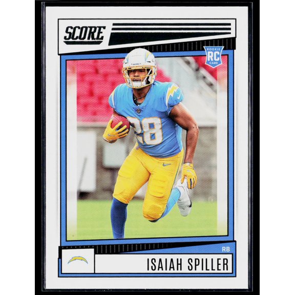 2022 Score Isaiah Spiller #331 RC