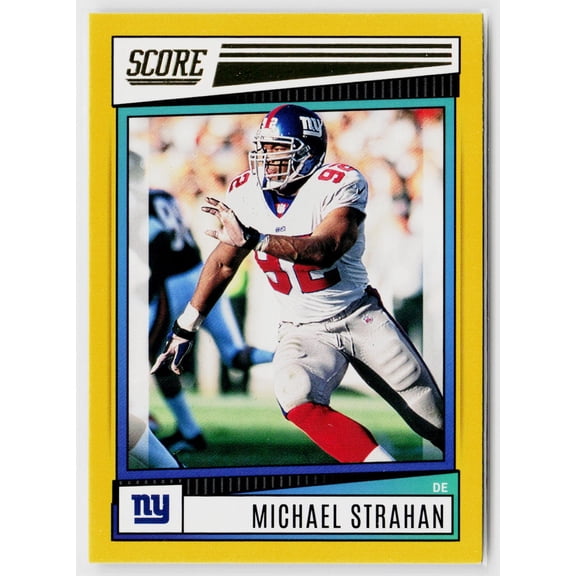 2022 Score Michael Strahan #239 Gold