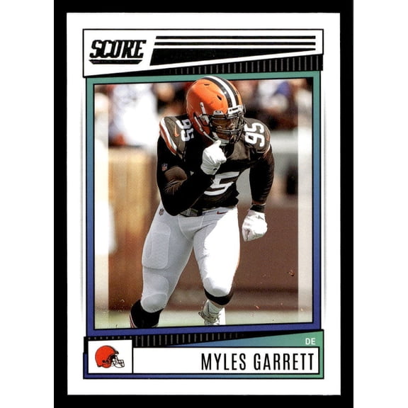 2022 Score Myles Garrett #206 Scorecard