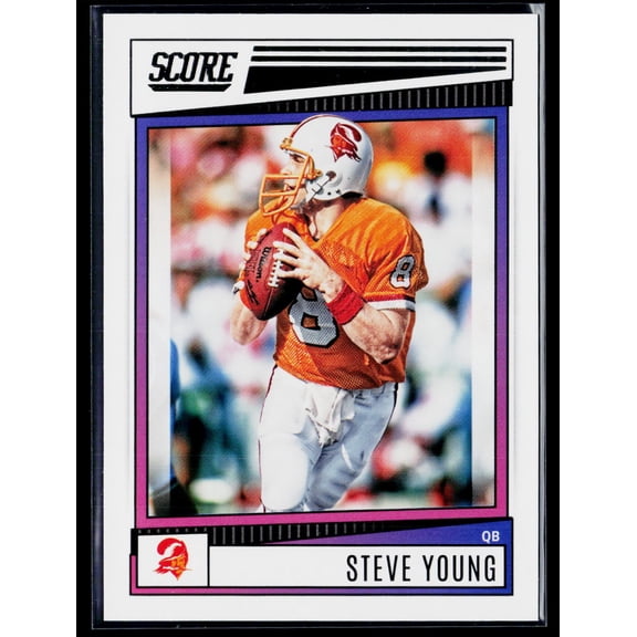 2022 Score Steve Young #72 Tampa Bay Buccaneers Football Card