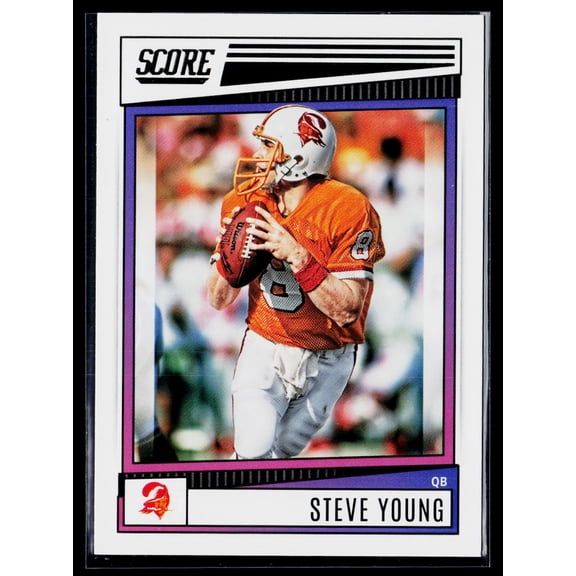 2022 Score Steve Young #72 Near Mint or Better Tampa Bay Buccaneers Football Card
