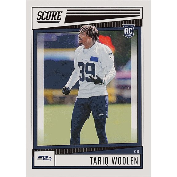 2022 Score Tariq Woolen #390 RC