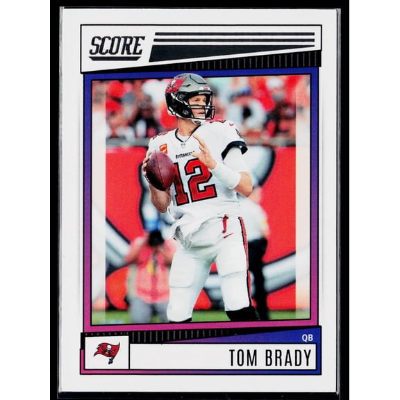 2022 Score Tom Brady #68 Tampa Bay Buccaneers Near Mint or Better Football Card Tampa Bay Buccaneers NFL FOOTBALL Trading Card