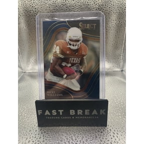 2022 Panini Select Draft Picks Ricky Williams Blue Parallel RC #185 Texas Longhorns Football Card