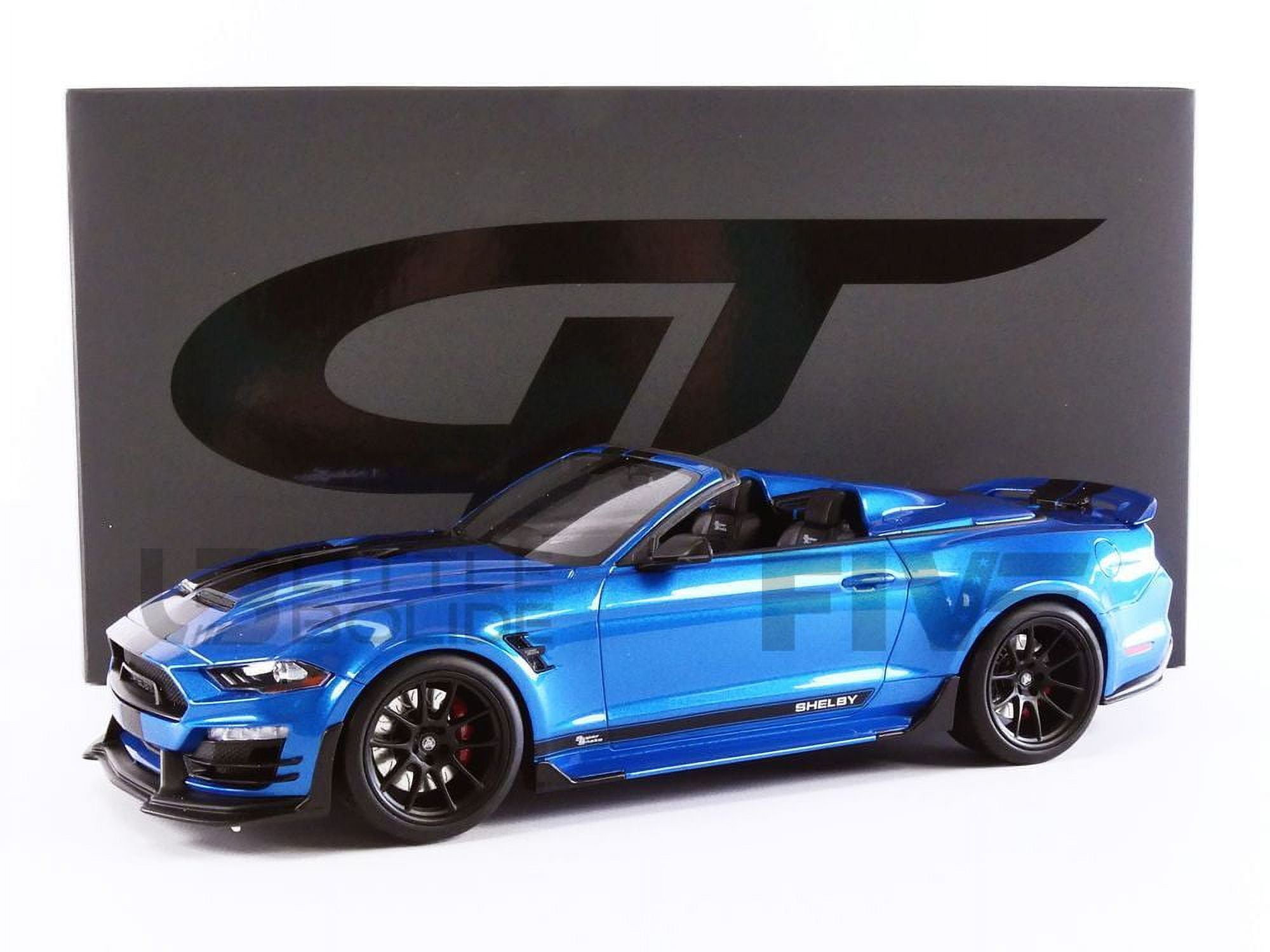 Ford Mustang Shelby Super Snake Blue GT Spirit 1/18