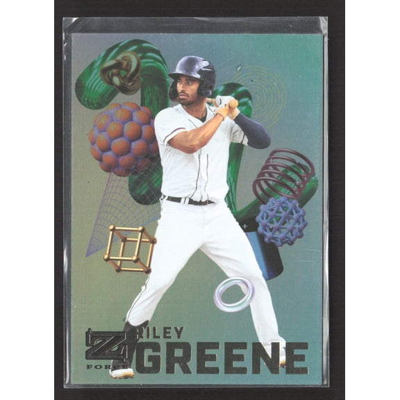 2022 SkyBox Metal Universe Champions Z-Force Riley Greene #Z-6 Baseball Card