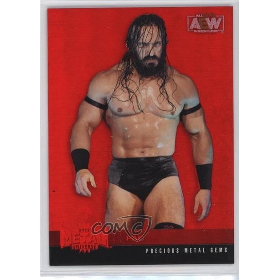2022 Skybox Metal Universe AEW All Elite Wrestling - [Base] - Pre Pac #56 Precious Metal Gems Red /100