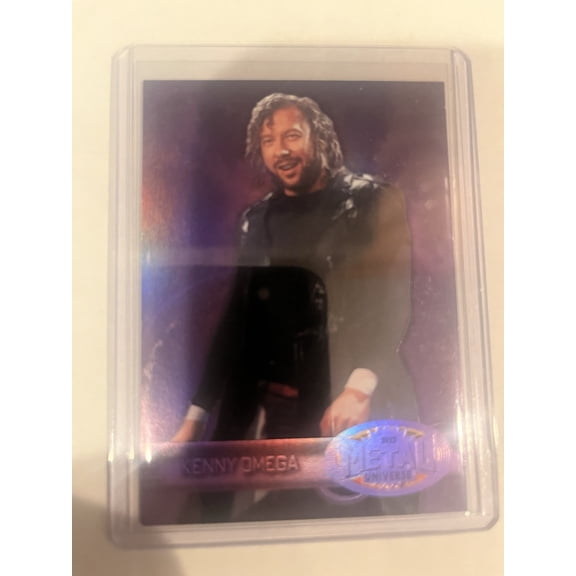 2022 Skybox Metal Universe AEW All Elite Wrestling - [Base] - Pur Kenny Omega Purple Spectrum
