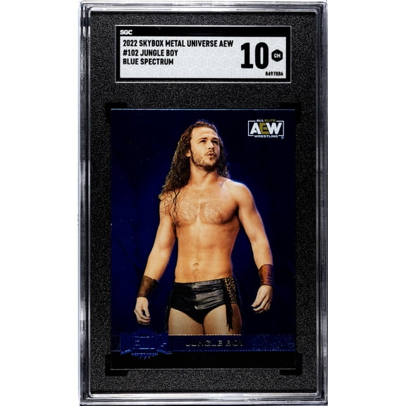 2022 Skybox Metal Universe Blue Spectrum Jungle Boy #102 SGC 10