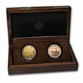 thumbnail image 1 of 2022 South Africa 2-Coin Gold Krugerrand & Rhino Proof Set, 1 of 4