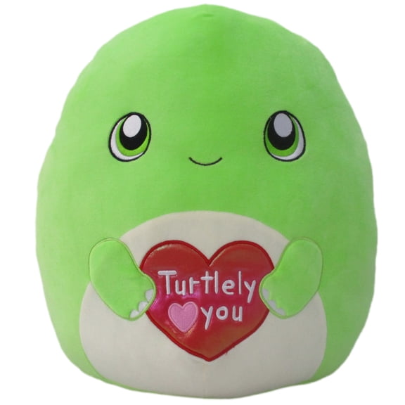 2022 Squishmallows 16" Henry The Turtle Valentine Exclusive "Turtlely Love You" Kellytoy Plush