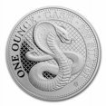 thumbnail image 1 of 2022 St. Helena 1 oz Silver £1 Cash Series: Cobra, 1 of 2