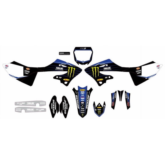 2022 Star Racing Yamaha Complete Kit, White