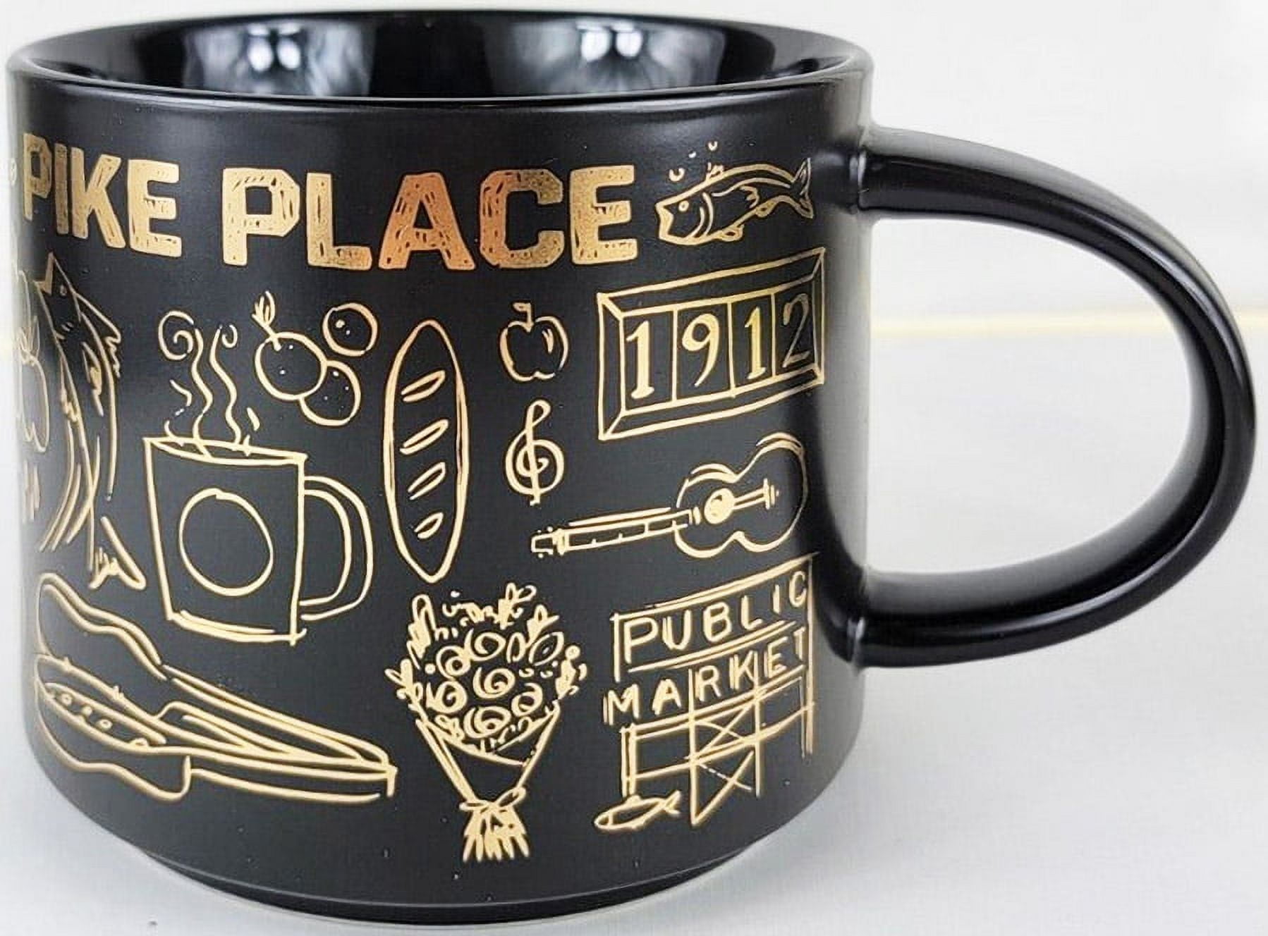 2022 Starbucks Holiday Collection -Pikes Place Been There Black