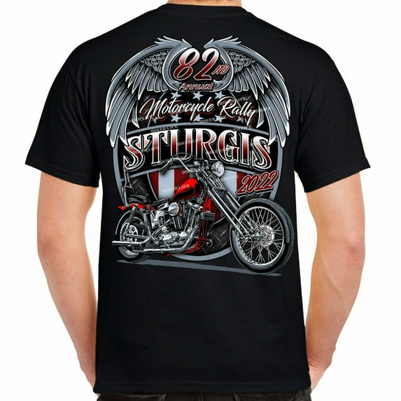 2022 Sturgis Motorcycle Rally Patriot T-Shirt