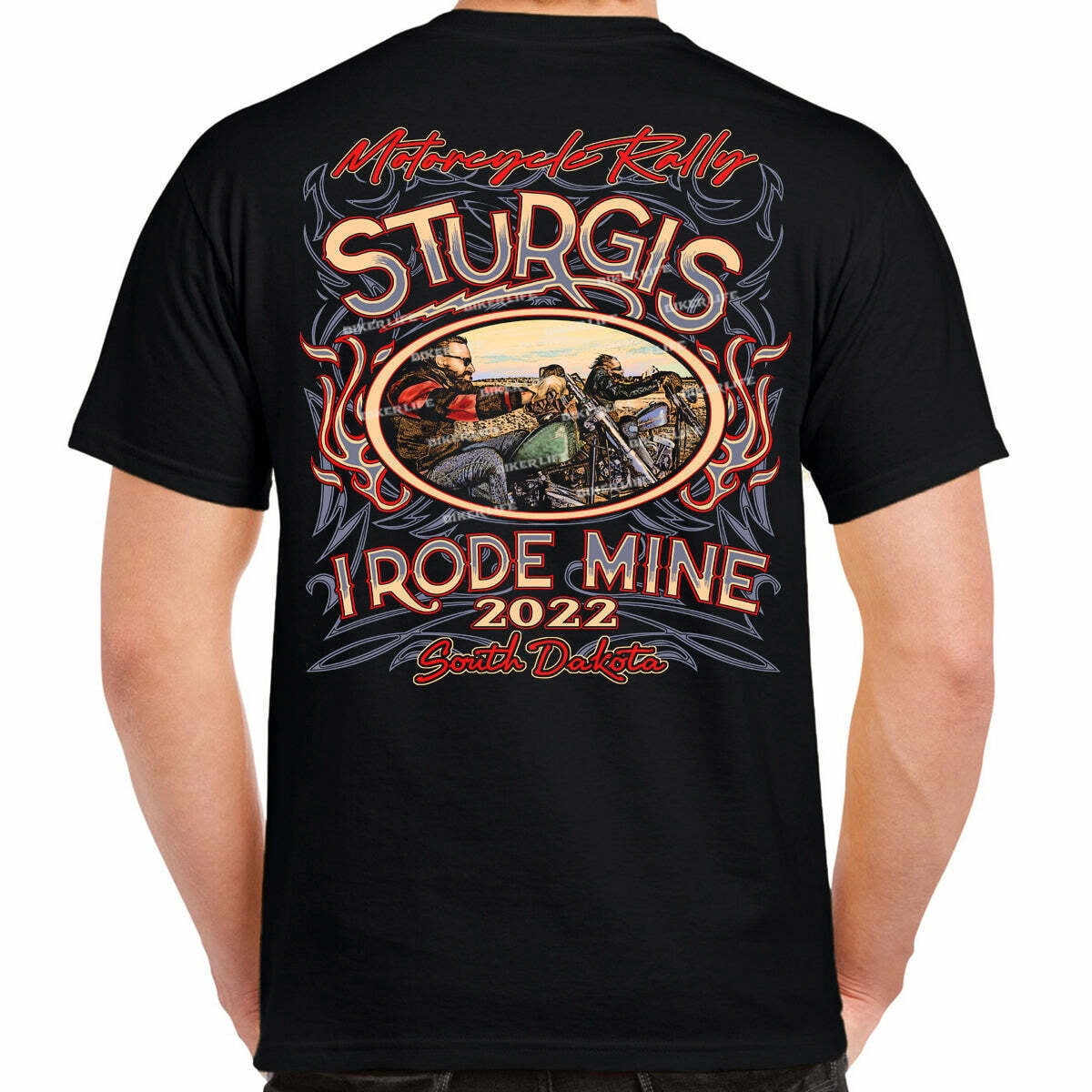 T-shirt Harley-Davidson Vintage 2009 - 69th Sturgis Rally « I Rode Mine » Hill City - Occasion TB