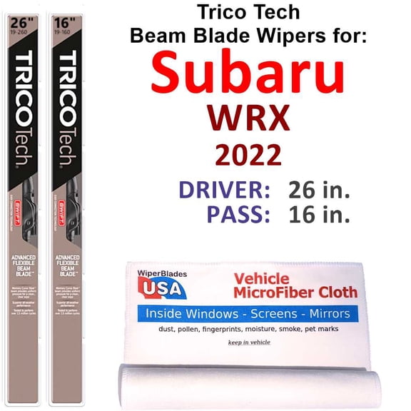 2022 Subaru WRX Beam Blade Wipers (Set of 2)
