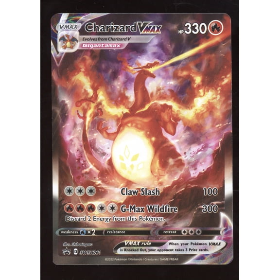 2022 Sword & Shield Charizard VMAX Black Star Promo #SWSH261