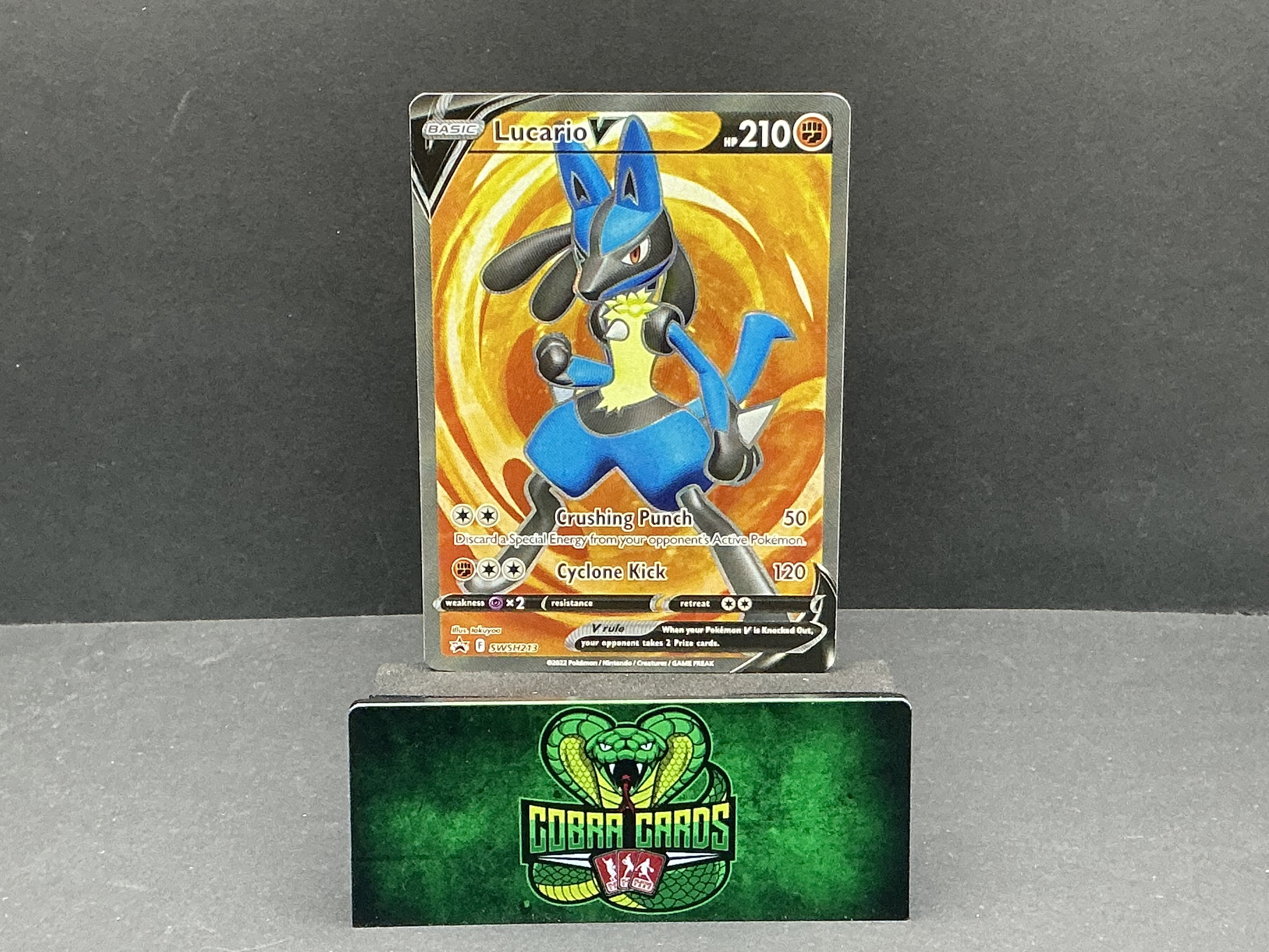 lucario v pokemon card price Amazon.com: Lucario V - 078/189 - Ultra Rare - Sword & Shield