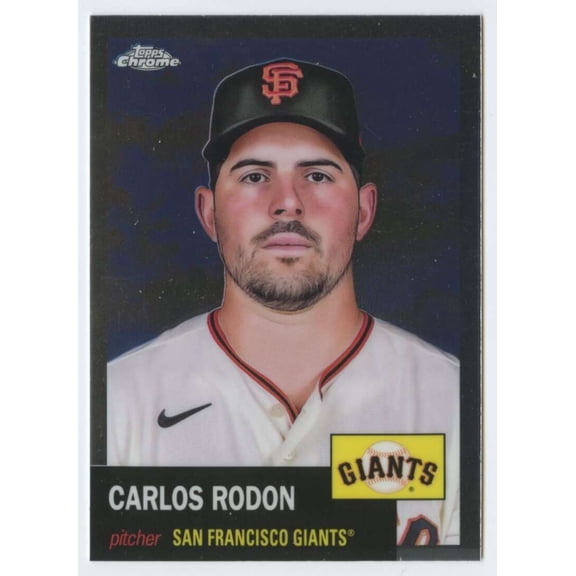 2022 TOPPS CHROME PLATINUM ANNIVERSARY #154 CARLOS RODON SAN FRANCISCO GIANTS