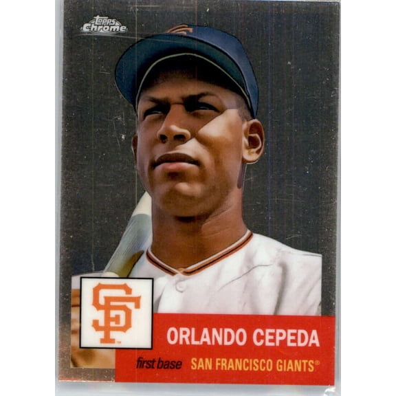 2022 TOPPS CHROME PLATINUM ANNIVERSARY #180 ORLANDO CEPEDA SAN FRANCISCO GIANTS