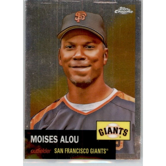 2022 TOPPS CHROME PLATINUM ANNIVERSARY #360 MOISES ALOU SAN FRANCISCO GIANTS