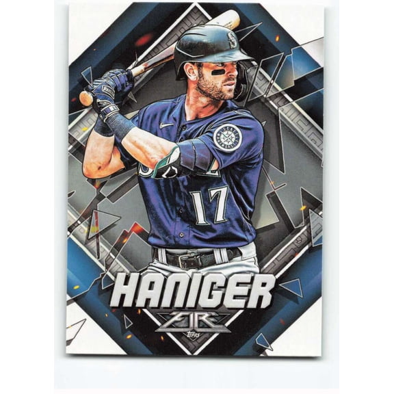 2022 TOPPS FIRE #109 MITCH HANIGER SEATTLE MARINERS