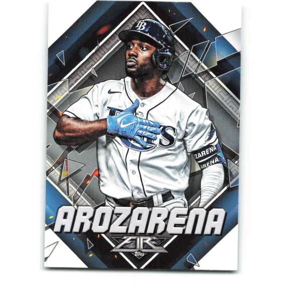 2022 TOPPS FIRE #119 RANDY AROZARENA TAMPA BAY RAYS