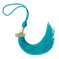 thumbnail image 1 of 2022 Teal Graduation Tassel - Every School Color Available - Made In Usa, 1 of 4