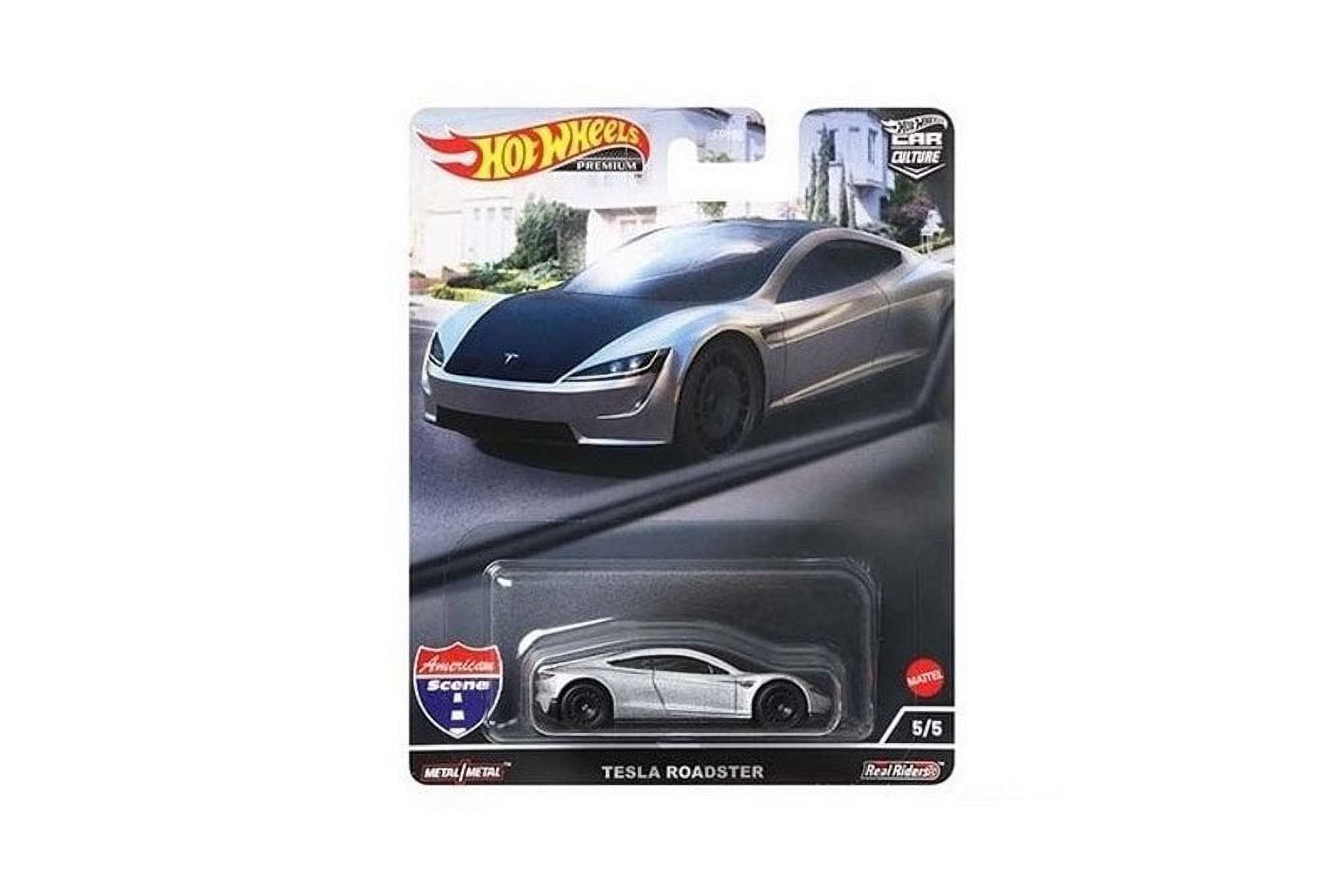 Matchbox Tesla Roadster 2022 – Modèle 1/64 édition Spéciale Moving Parts – Jouet Métal