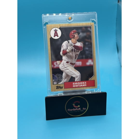 2022 Topps 1987 Topps Baseball Shohei Ohtani #87T-1 Wood