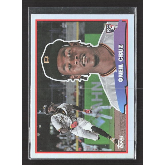 2022 Topps 1988 Topps Baseball Oneil Cruz 88BF-4 RC Pittsburgh Pirates Baseball Card